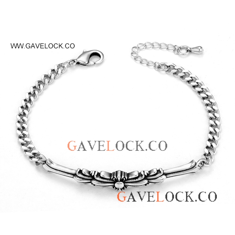 Vintage Euro Punk Trend Metal Chain Link Bracelet